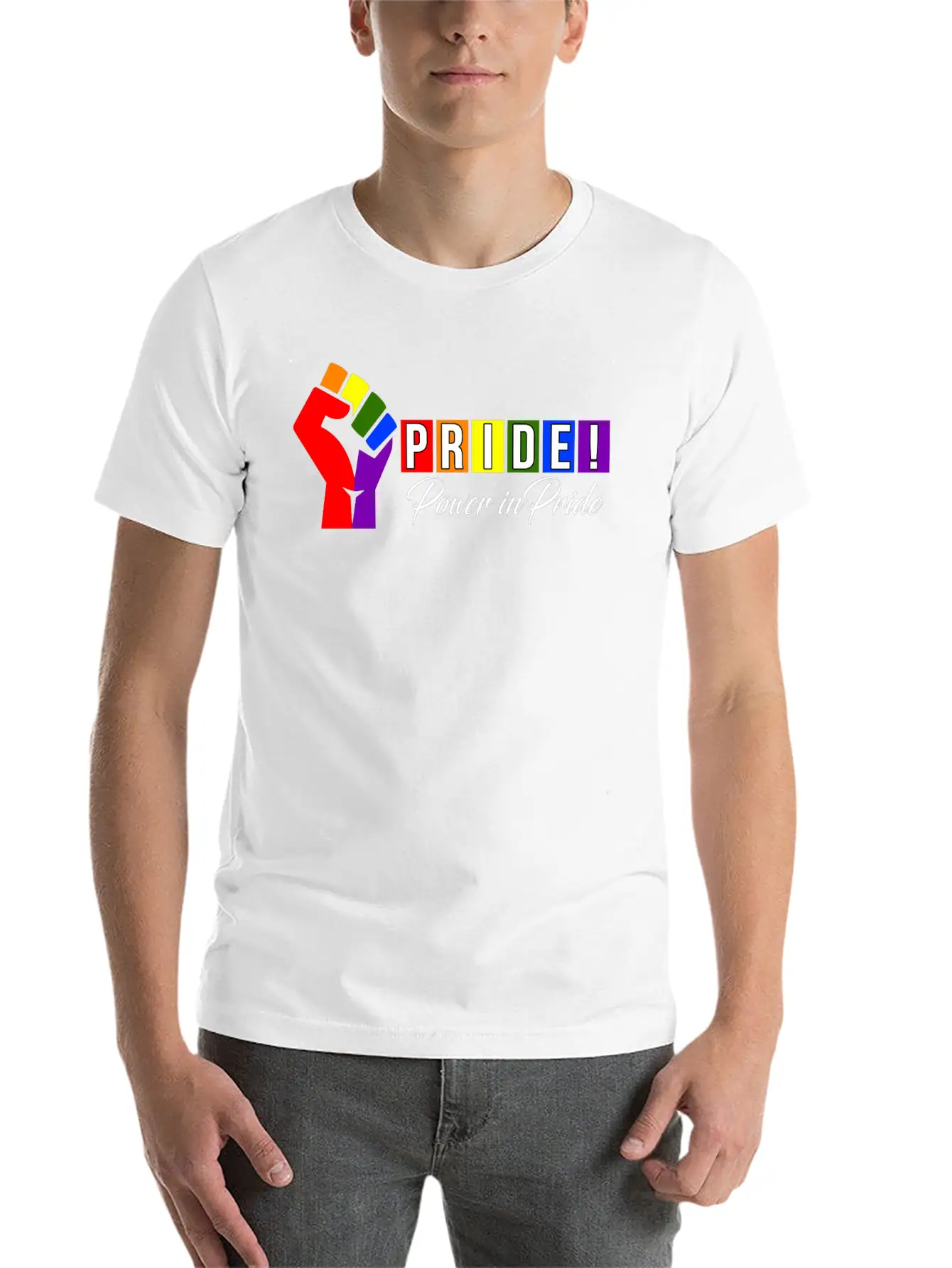 Power In Pride My Life Unisex Cotton Tee – Relaxed Fit For Any Occasion