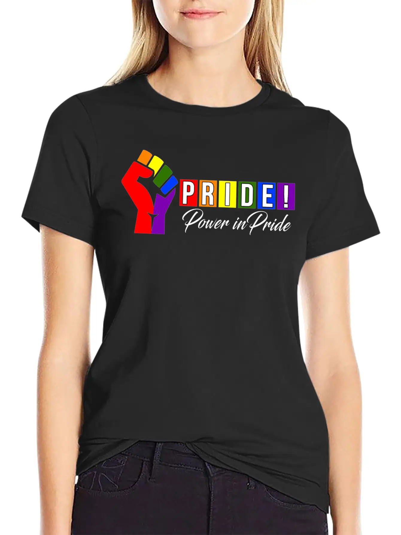 Power In Pride My Life Unisex Cotton Tee – Relaxed Fit For Any Occasion