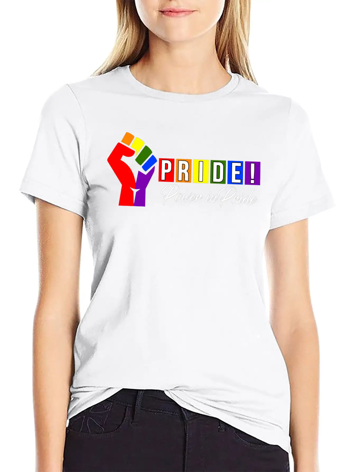 Power In Pride My Life Unisex Cotton Tee – Relaxed Fit For Any Occasion