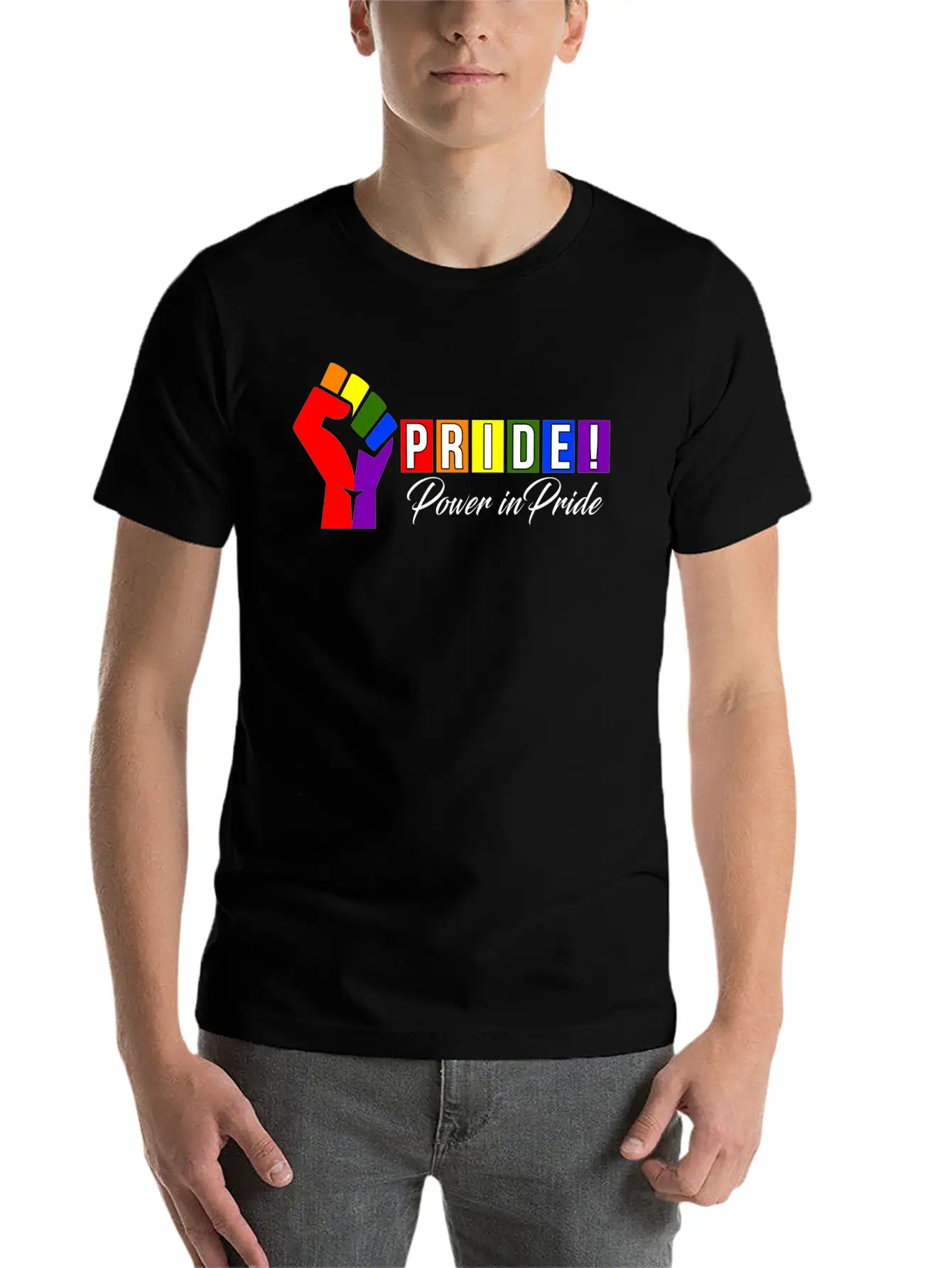 Power In Pride My Life Unisex Cotton Tee – Relaxed Fit For Any Occasion